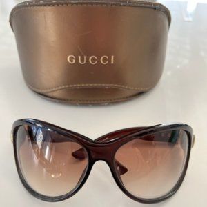 Authentic GUCCI GG2981 Buckle Vintage Designer Sunglasses Made in Italy